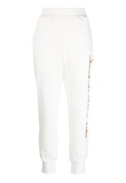 TWINSET logo-print track pants - Bianco