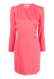 TWINSET V-neck minidress - Rosa