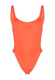 TWINSET side-straps detail one piece - Arancione