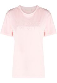 TWINSET logo-print cotton T-shirt - Rosa