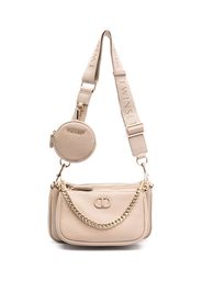 TWINSET Together logo-plaque crossbody bag - Toni neutri