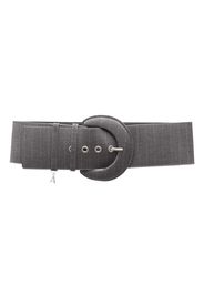 TWINSET mélange-effect striped belt - Grigio