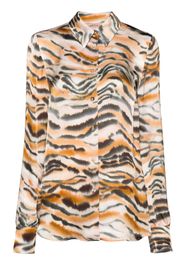 TWINSET tiger-print shirt - Toni neutri