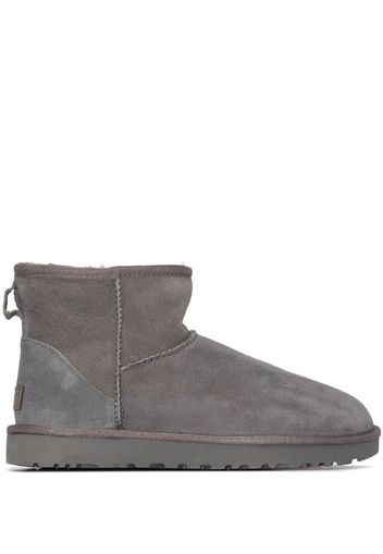 grey Classic Mini II shearling ankle boots