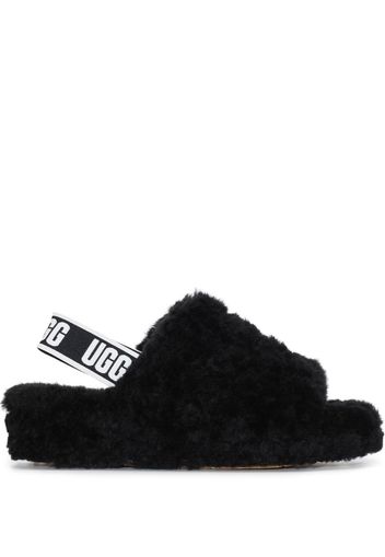 UGG Fluff Yeah flatform slippers - Nero