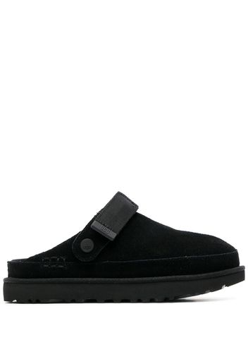 UGG touch-strap suede slippers - Nero