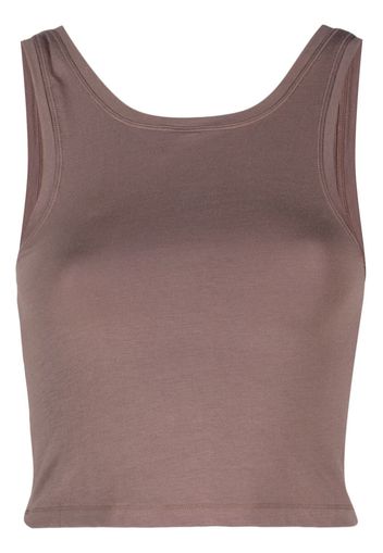 UGG cropped tank top - Marrone