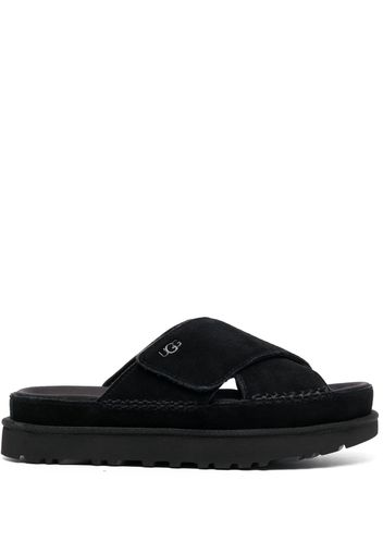 UGG Goldenstar Cross slides - Nero