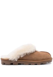 UGG Coquette shearling slippers - Marrone