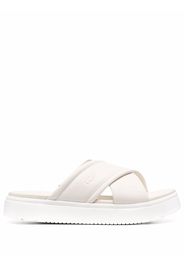 UGG cross-strap leather sandals - Toni neutri