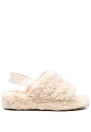 UGG Fluff Yeah plush sandals - Toni neutri