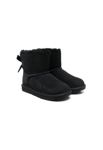 UGG Kids Stivaletti Bailey con fiocco - Nero