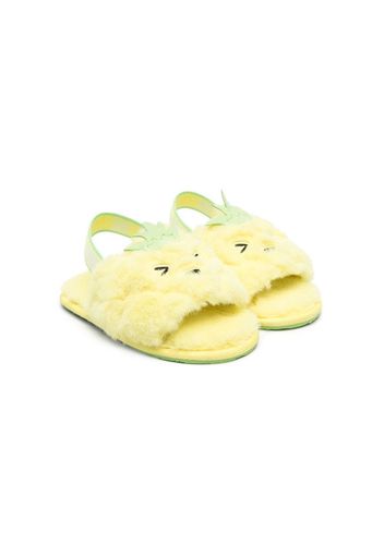 UGG Kids Slippers Fluff Yeah Pineapple - Giallo