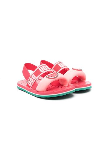 UGG Kids Fluff Yeah Watermelon slippers - Rosa