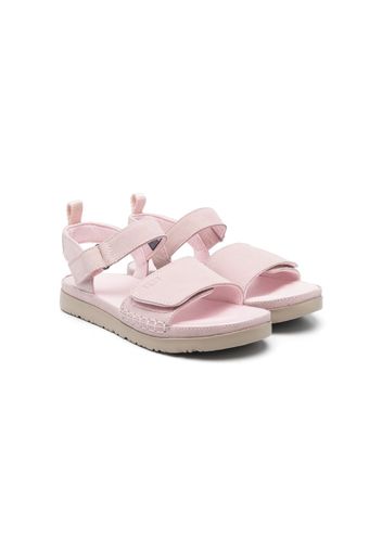 UGG Kids calf suede slingback sandals - Rosa