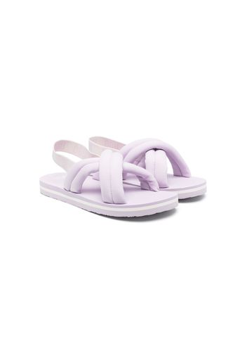 UGG Kids Everless padded cross-strap sandals - Viola