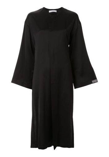 wide sleeve shift dress