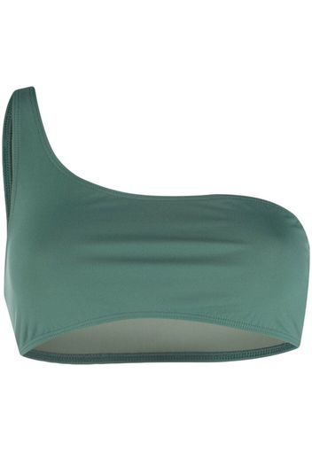 Ulla Johnson Reina one-shoulder bikini top - Verde