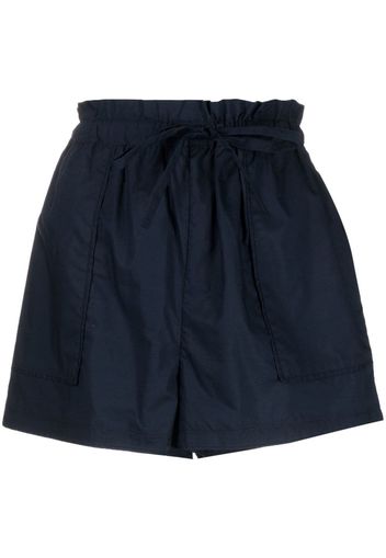 Ulla Johnson Shorts con ruches - Blu