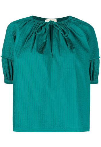 Ulla Johnson Top con nodo - Verde