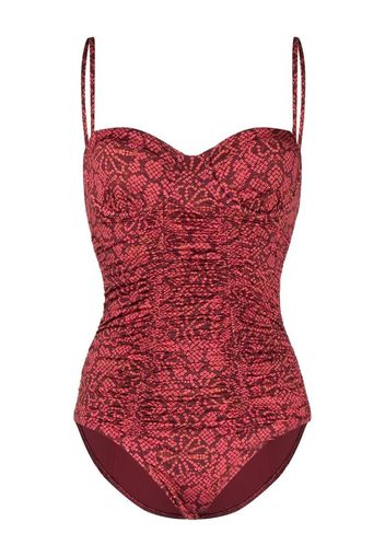 Ulla Johnson Bahia one-piece swimsuit - Rosso