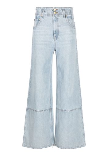 Ulla Johnson Jeans a gamba ampia - Blu