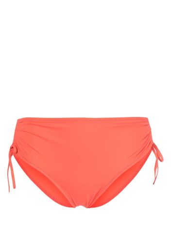 Ulla Johnson Lyria side-drawstring bikini bottoms - Arancione