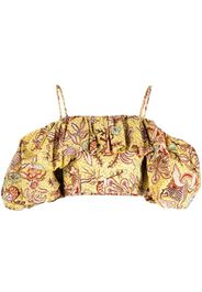 Ulla Johnson Top Carla Calla Lily - Giallo