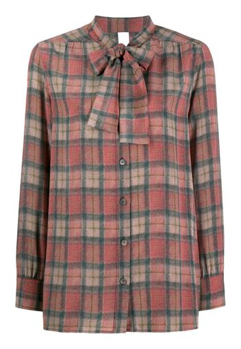 Camicia con motivo tartan