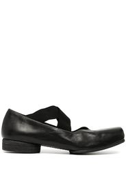 Uma Wang square-toe ballerina shoes - Nero