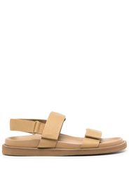 Uma Wang touch-strap open-toe sandals - Marrone