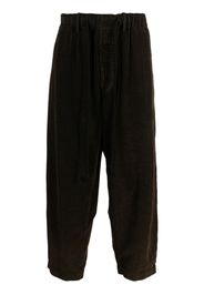 Uma Wang corduroy straight-leg trousers - Marrone