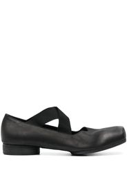 Uma Wang Ballerine con punta quadrata 23mm - Nero