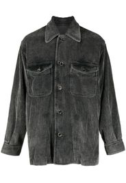 Uma Wang corduroy cotton shirt jacket - Grigio