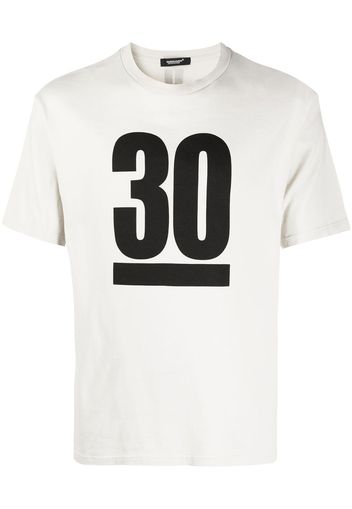 slogan-print cotton t-shirt