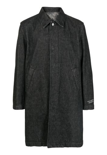 Undercover Cappotto con stampa - Nero