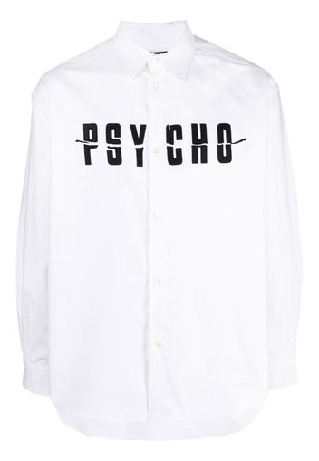 Undercover slogan-print shirt - Bianco