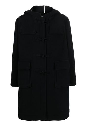 Undercover mid-length duffle coat - Nero