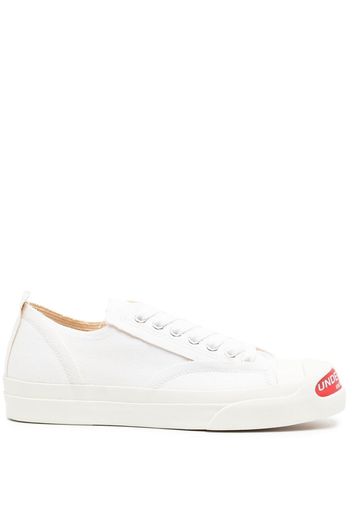 Undercover logo-print low-top sneakers - Bianco