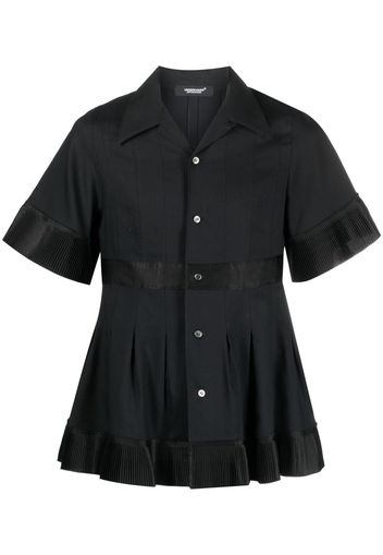 Undercover buttoned flared shirt - Nero