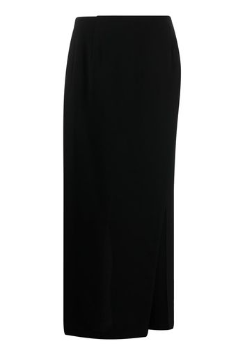 Undercover fitted-waistline long skirt - Nero