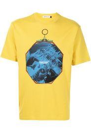 UNDERCOVER T-shirt con stampa - Giallo