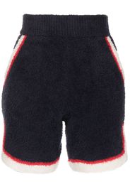UNDERCOVER Shorts con banda laterale - Blu