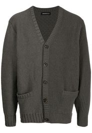 UNDERCOVER Cardigan con scollo a V - Grigio