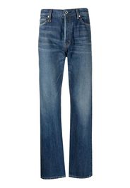 Undercover mid-rise straight-leg jeans - Blu