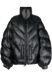 Undercover layered padded jacket - Nero