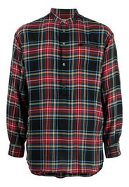 Undercover Camicia tartan - Rosso