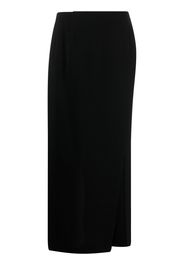 Undercover fitted-waistline long skirt - Nero