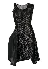 Undercover glitter-detailled midi dress - Nero