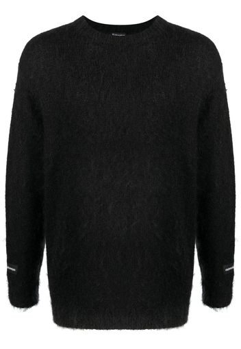 Undercoverism brushed mohair-wool sweater - Nero